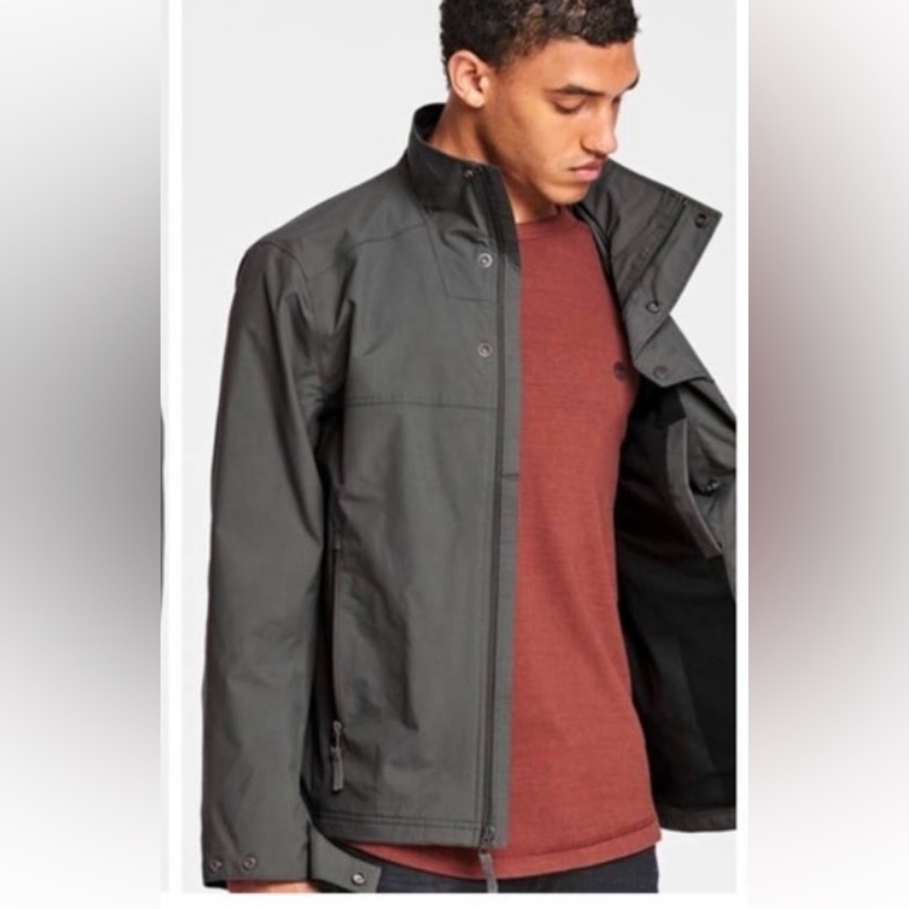 TIMBERLAND MT Crescent Waterproof Jacket Gray Men's XXL